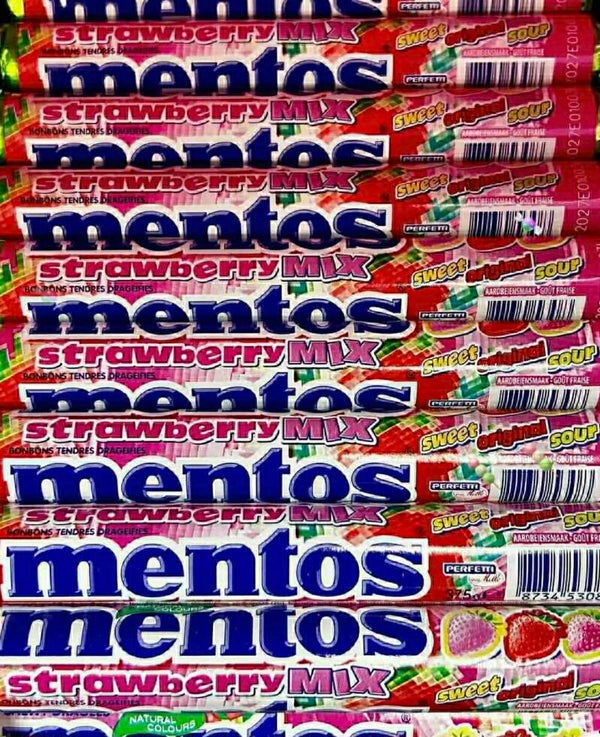 Mentos fruit rouge