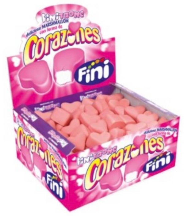 Cœur guimauve fraise
