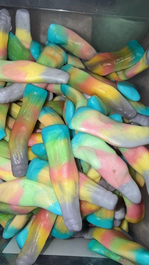 Bouteille multicolore