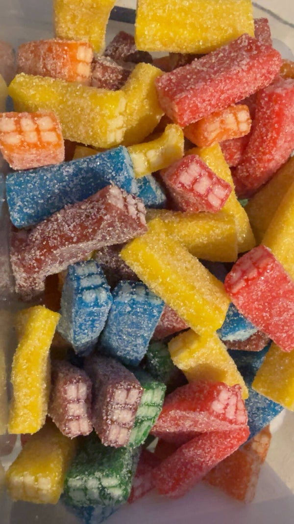 Briques assorti acide