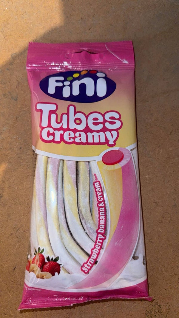 Tube creamy banane/fraise