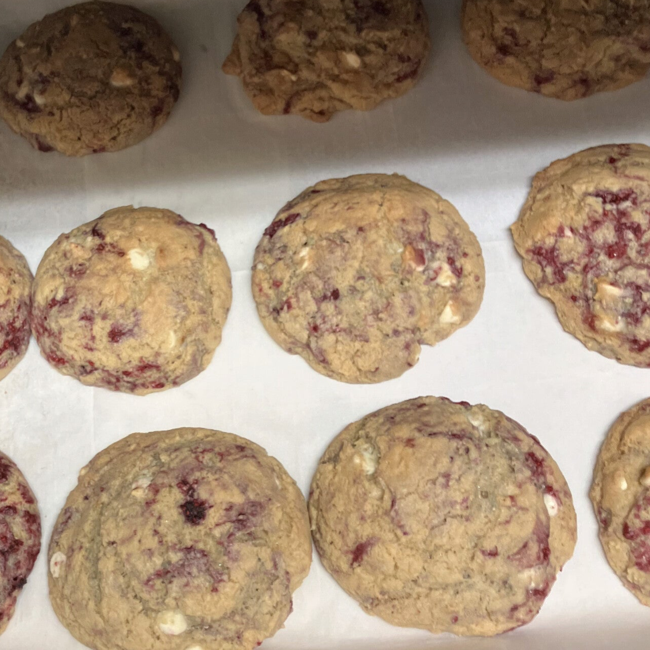 Raspberry white chocolate