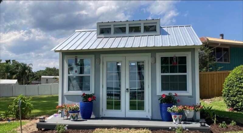 Custom 10x15 Office Shed