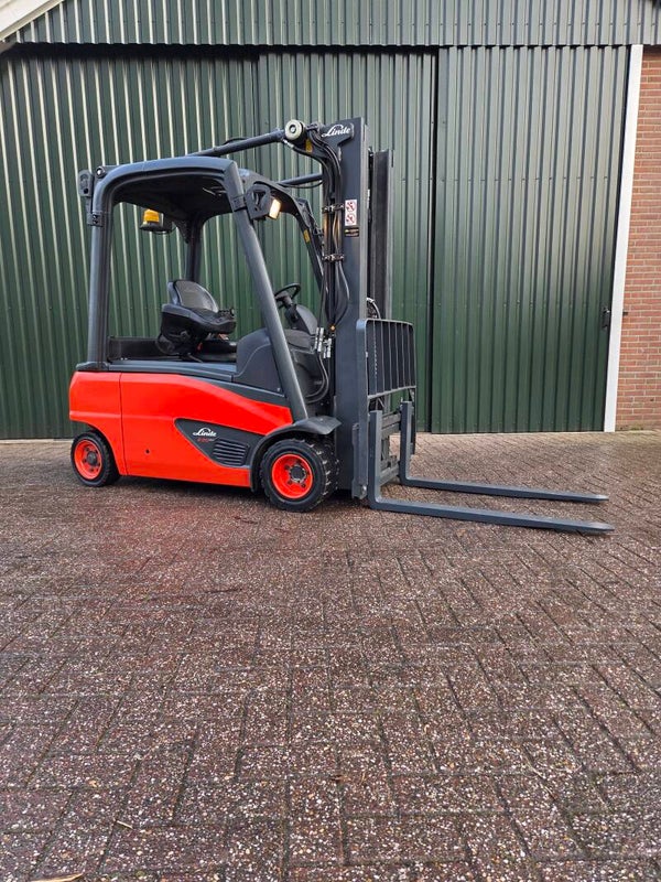 Linde E20PL-02 Elektrische Heftruck BJ 2018 Triplex Sideshift 3800 uur!