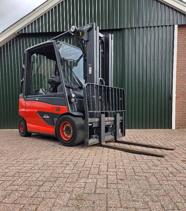 Linde E50HL-01 Elektrische Heftruck. BJ 2018, Triplex, Sideshift, 1700 uur!