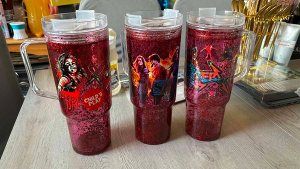 snow globe tumblers
