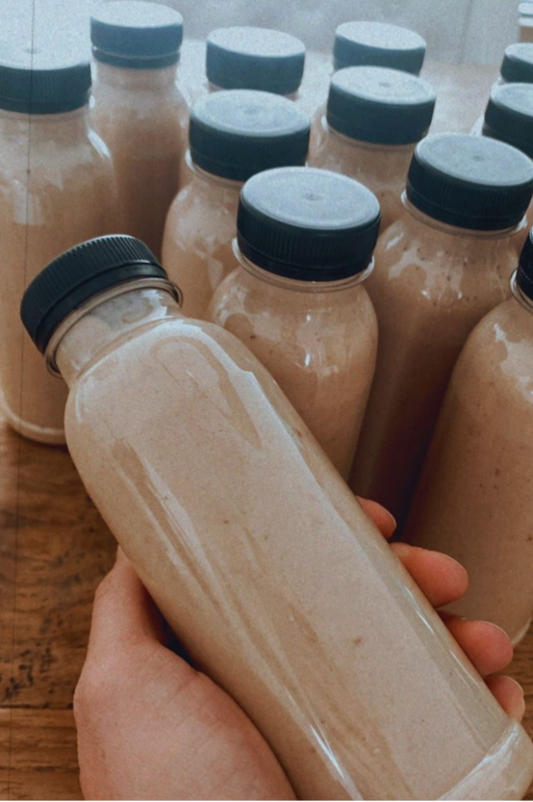 Peach/mango shake - 350 ml