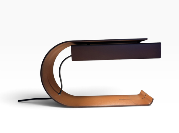 CG01 Corten table lamp by Christophe Gevers