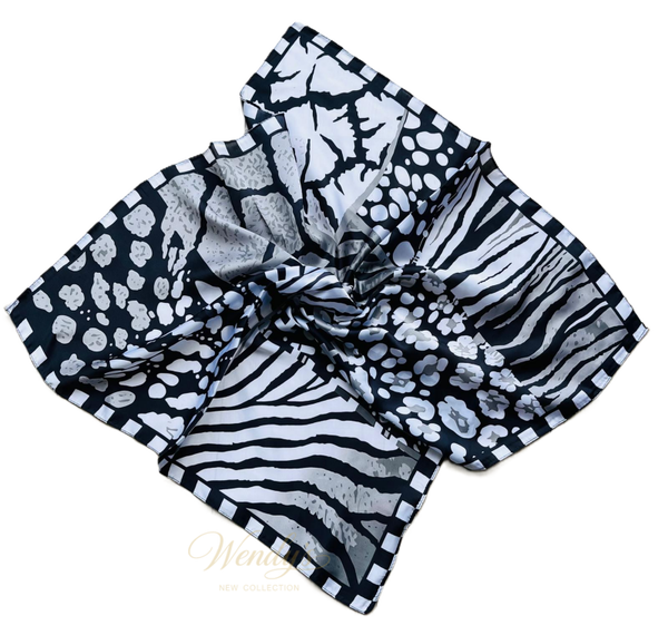 Safari print grijs