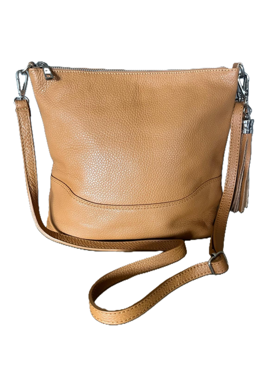 Mathilde handtas camel