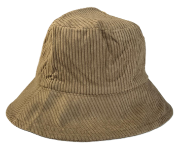 Fluwelen hoedje - lichtbruin