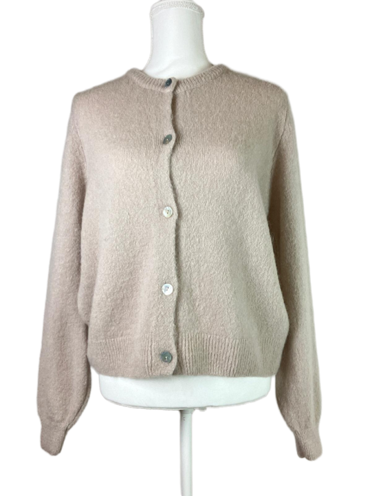 Cardigan (gebreid vestje) - écru
