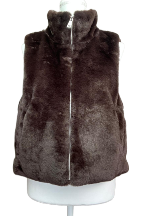 Bodywarmer donkerbruin