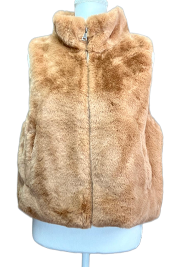 Bodywarmer camel