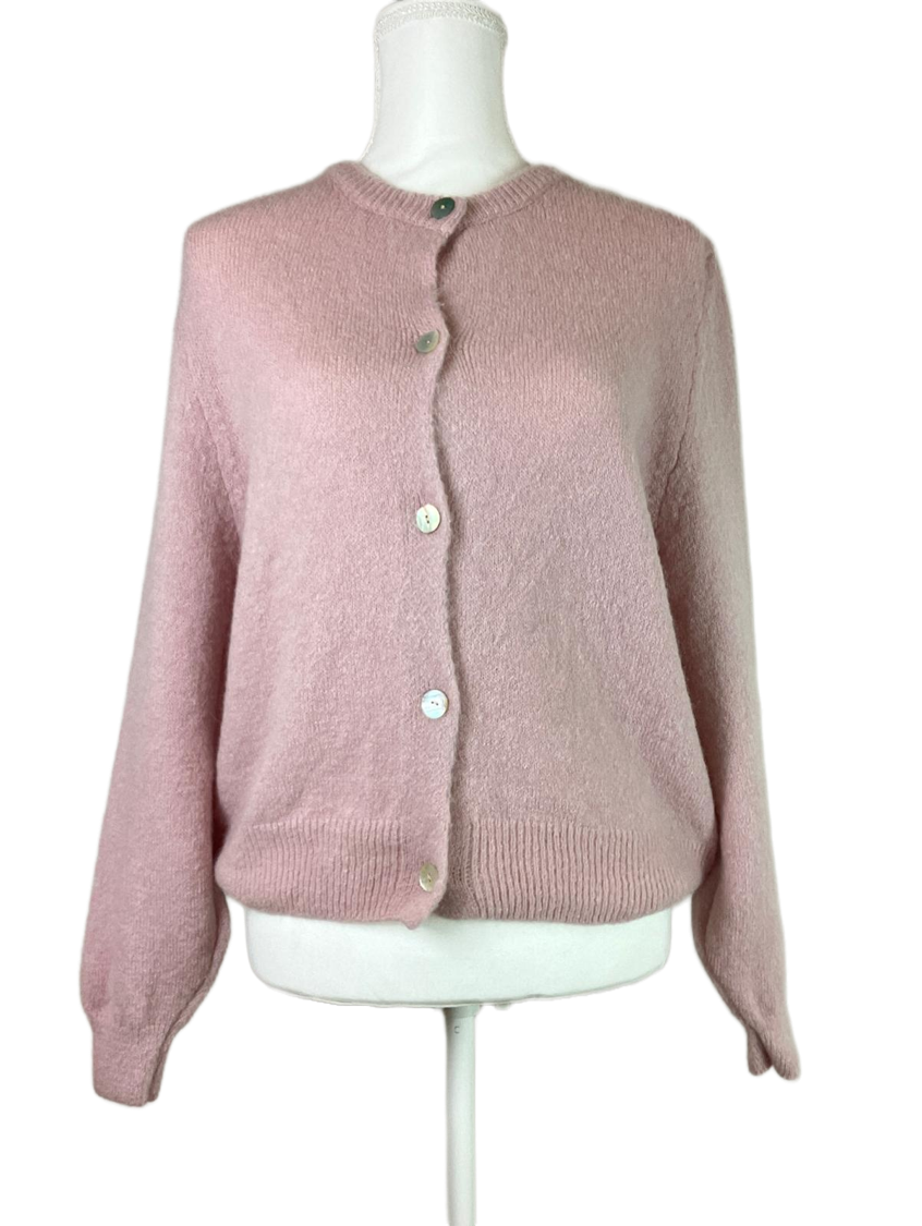 Cardigan (gebreid vestje) - roze