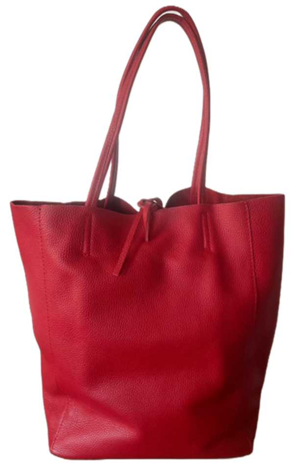 Shopper tas rood