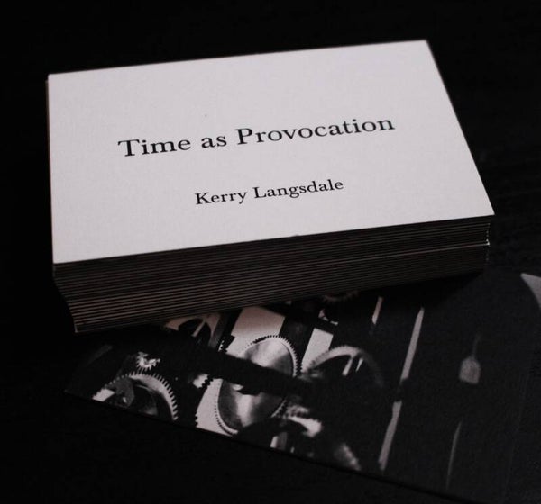 Time as Provocation Card Set