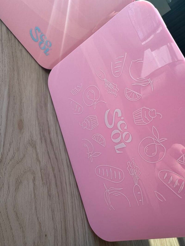 S'cool box groen of roze