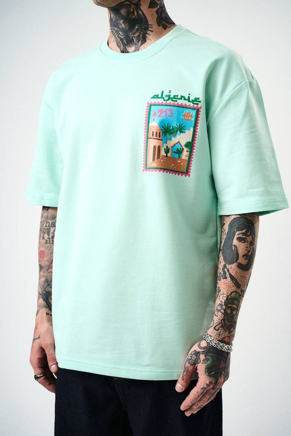 T-SHIRT Oversize Vert  Algérie