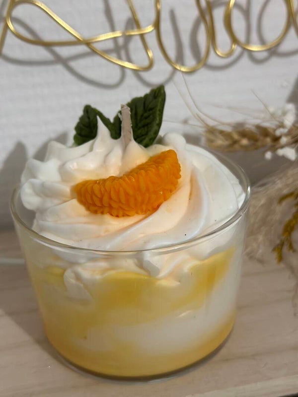 Bougie gourmande clémentine
