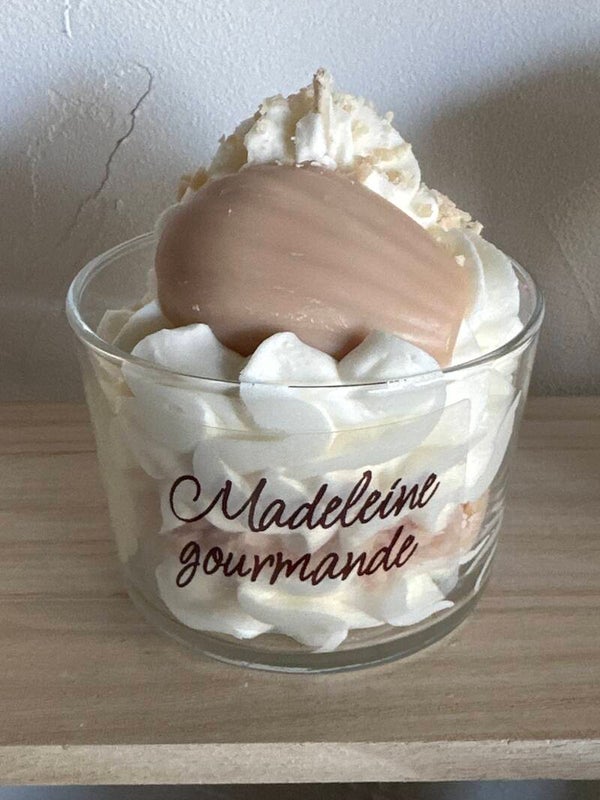 Bougie gourmande madeleine