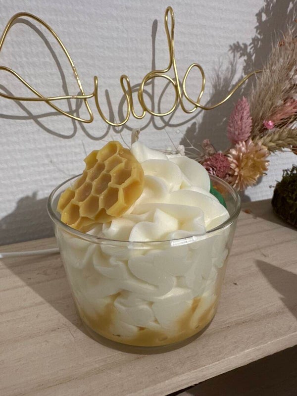 Bougie gourmande Pomme miel