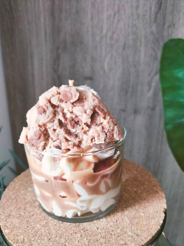 Bougie gourmande cookie chocolat