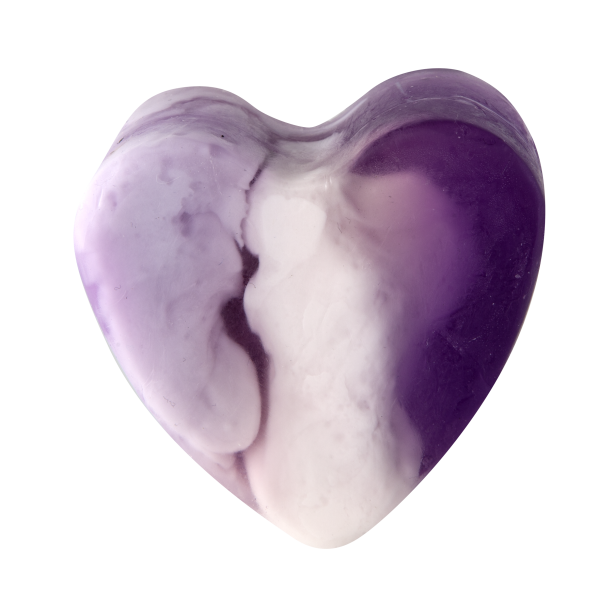 Savon cœur Myrtille cassis
