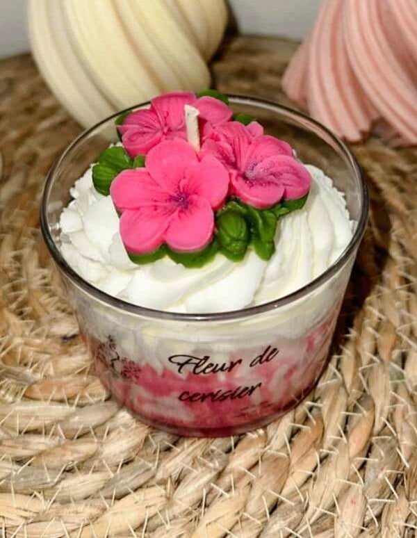 Bougie gourmande Fleur de cerisier