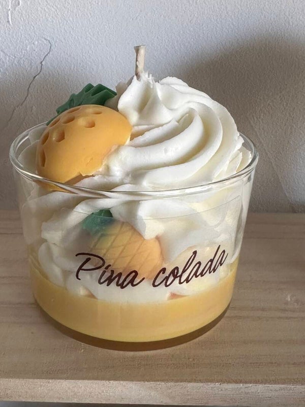 Bougie gourmande pina colada