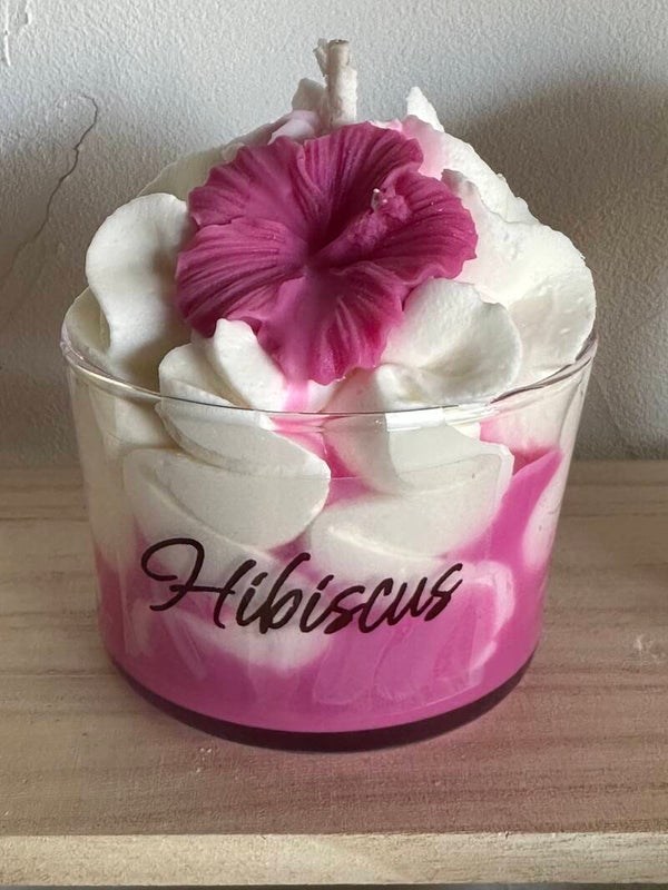 Bougie gourmande hibiscus 🌺