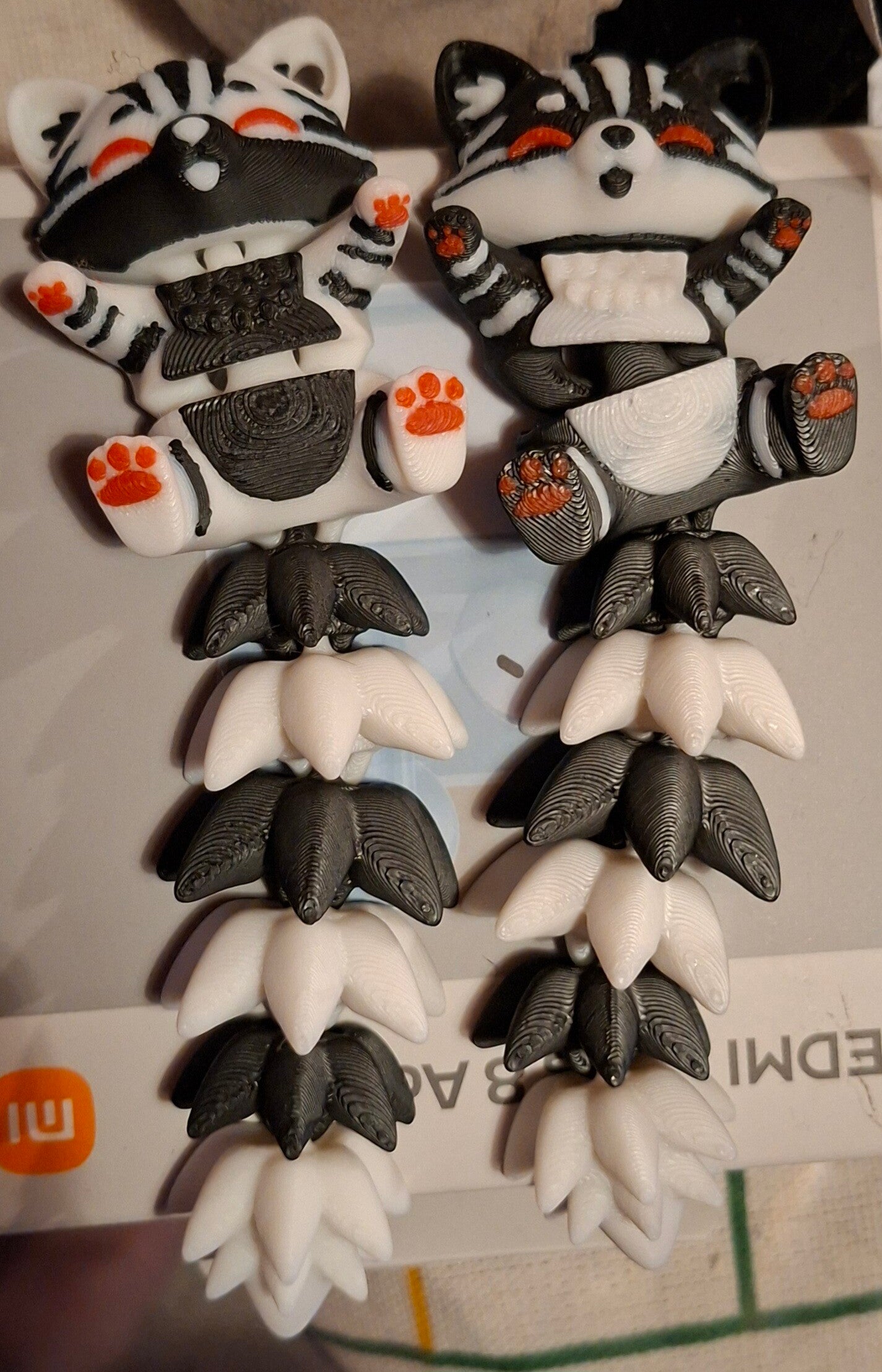 Porte-clés panda personnalisé