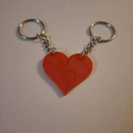 Porte-clés coeur