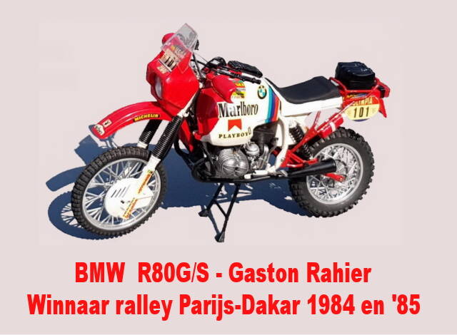 Tamiya BMW R80GS Parijs Dakar