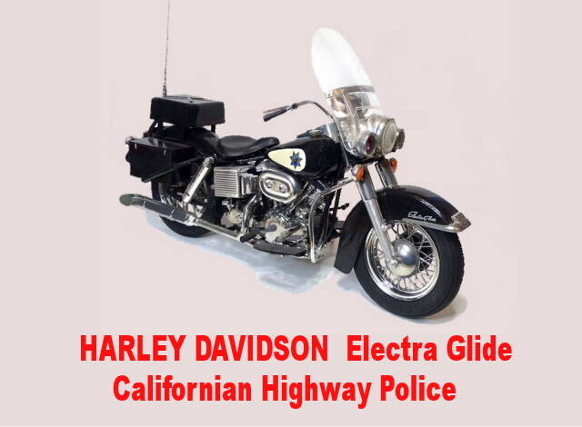 Revell Harley Davidson Police