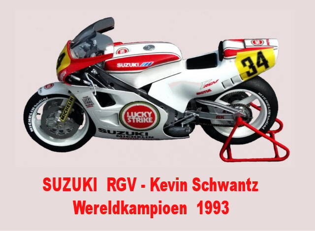 Fujimi Lucky Strike Suzuki RGV 500cc