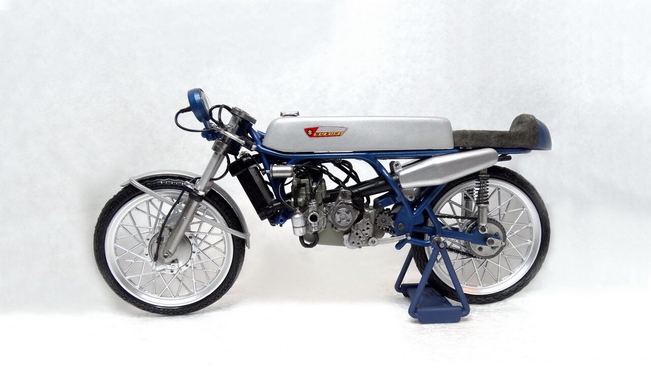 プロター 1/9 SUZUKI RK66 50cc RACER キット Protar Suzuki, Hans George Anscheidt, wereldkampioen 1966