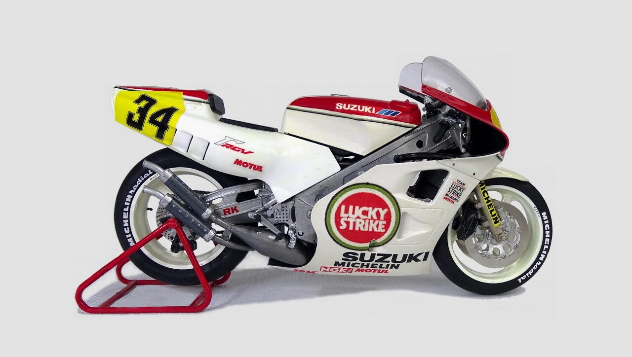 Fujimi Suzuki, Kevin Schwantz, wereldkampioen 1983