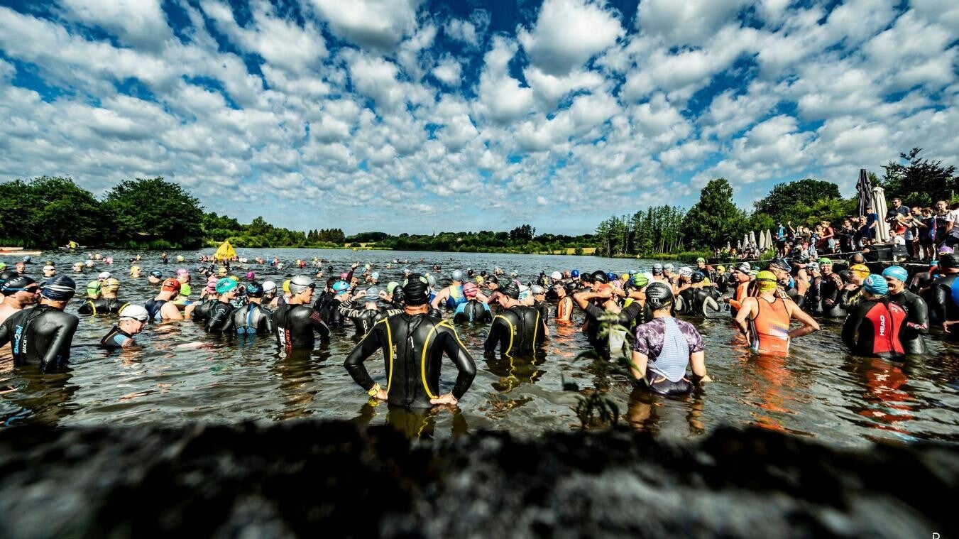 Lieu du triathlon du Moulin de Boiron