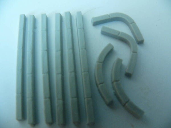 Bordsteine für den Strassenbau