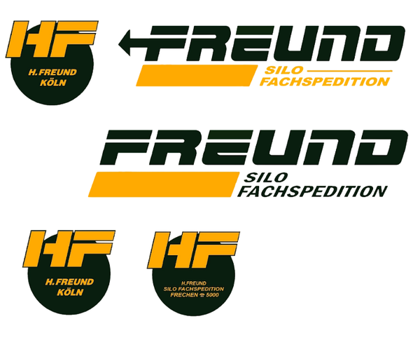Decal Spedition "FREUND"
