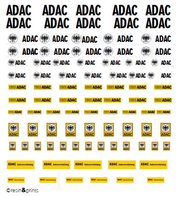 Decal ADAC Deutschland