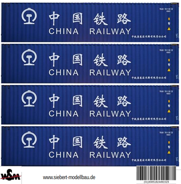 Decal China Railway