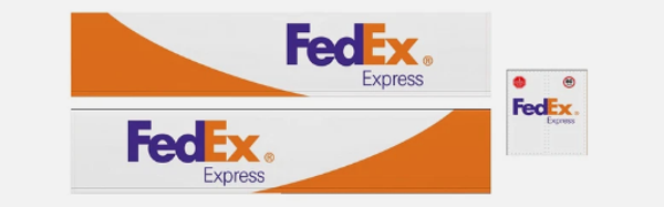 Decal "FedEx" 40 ft