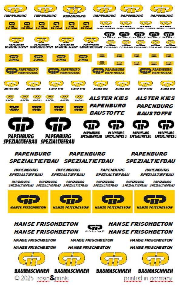 Decal Papenburg Bau