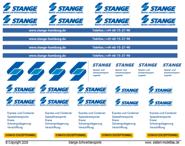 Decal Stange-Schwertransport Hamburg [2]
