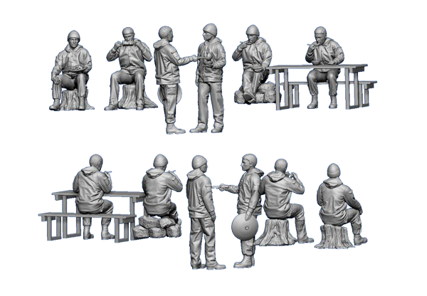 Rastende Infanteristen