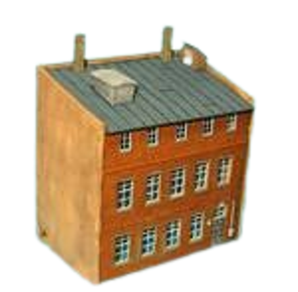 Hinterhaus mit Brandmauer