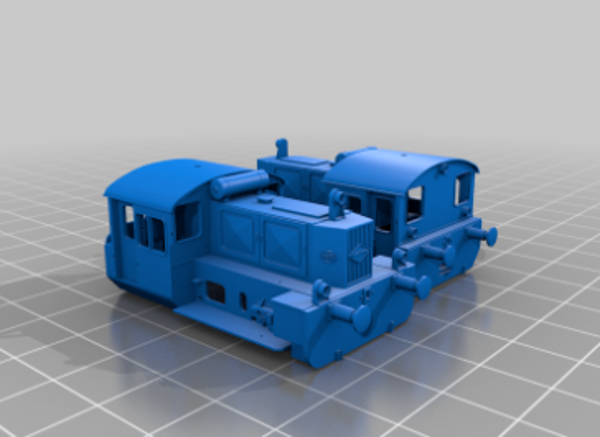 Henschel Köf II Kleinlokomotive für Verschub [Standmodell]