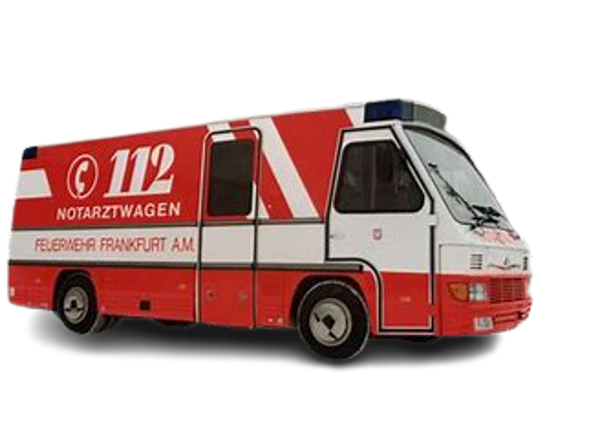 Neoplan Notarztwagen BF Frankfurt a.M.